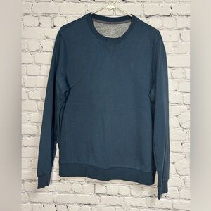 G.H. Bass & Co. Men's Deep Blue Crewneck Sweater
